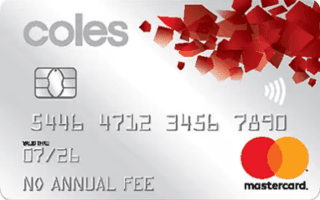 Coles No Annual Fee Mastercard image